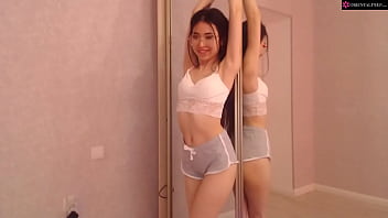 [orientalpeep.com] Asian girlfriend with small tits and wet pussy is horny, masturbates with dildo and has orgasms