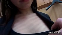 Fantastic czech girl is teased in the hypermarket and screwed in pov